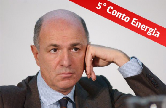 Il Ministro dello Sviluppo Economico - Corrado Passera